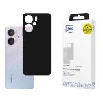 Back panel cover 3MK  3mk Silicone Case for Xiaomi Redmi 13C 5G - black 