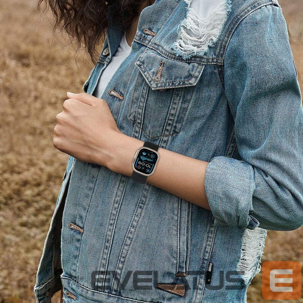 Other Tech-Protect Tech-Protect Nylon Strap for Apple Watch 44 / 45 / 46 / 49 mm - Black