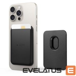 Back panel cover Tech-Protect  Tech-Protect MagWallet Magsafe card case - black 