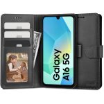 Back panel cover Tech-Protect  Tech-Protect Wallet Case for Samsung Galaxy A16 4G / 5G - Black 