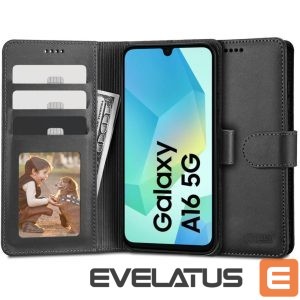 Back panel cover Tech-Protect  Tech-Protect Wallet Case for Samsung Galaxy A16 4G / 5G - Black 