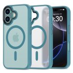Back panel cover Tech-Protect  Tech-Protect MagMat MagSafe iPhone 16 Case - Blue 