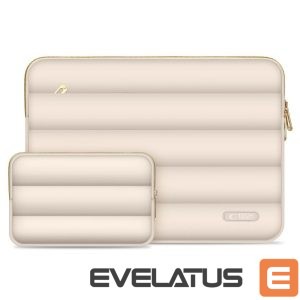 Laptop Bag Tech-Protect  Tech-Protect Puffy 13-14 Laptop Bag - Beige 
