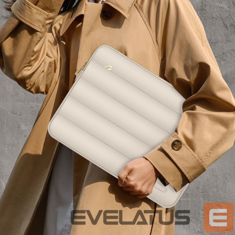 Laptop Bag Tech-Protect Tech-Protect Puffy 13-14 Laptop Bag - Beige