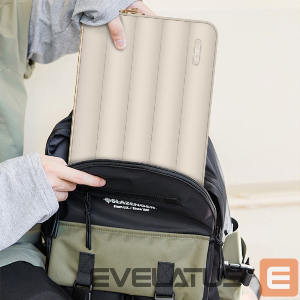 Laptop Bag Tech-Protect Tech-Protect Puffy 13-14 Laptop Bag - Beige