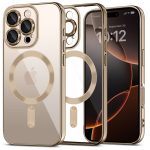 Back panel cover Tech-Protect  Tech-Protect MagFlex MagSafe Case for iPhone 16 Pro Max - Gold 