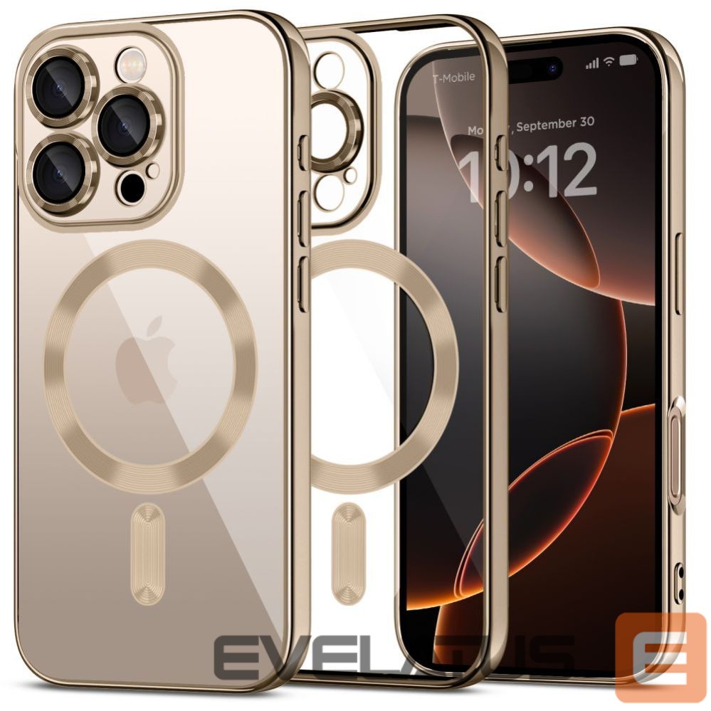 Back panel cover Tech-Protect Tech-Protect MagFlex MagSafe Case for iPhone 16 Pro Max - Gold