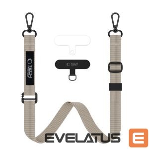 Other Tech-Protect  Tech-Protect C65 Rope Crossbody Leash - Beige 