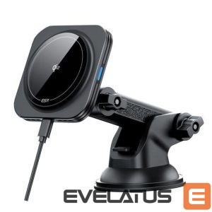 Selfie monopods and holders ESR  ESR Halolock Magnetic MagSafe QI2 15W Car Holder - Black 