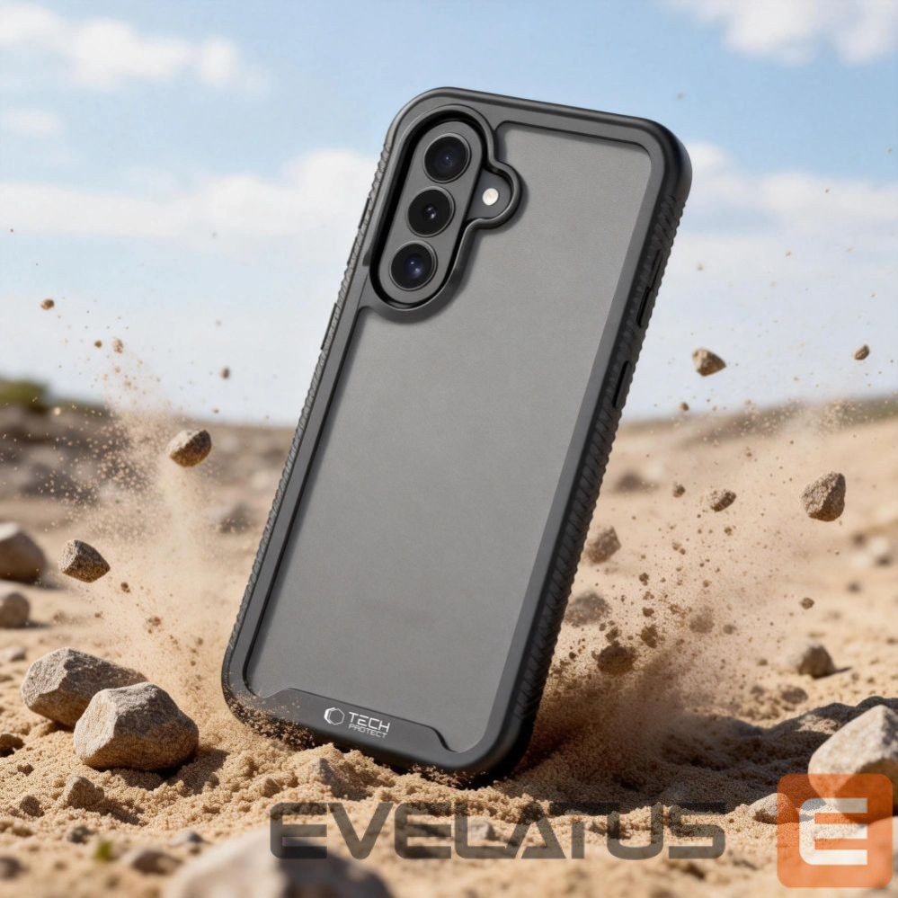 Back panel cover Tech-Protect Tech-Protect Defense360 Case for Samsung Galaxy A16 4G / 5G - Black