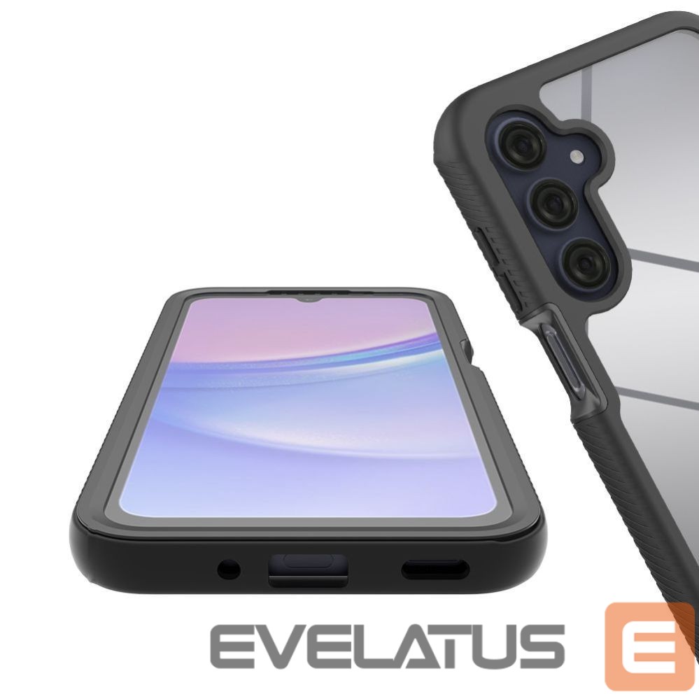 Back panel cover Tech-Protect Tech-Protect Defense360 Case for Samsung Galaxy A16 4G / 5G - Black
