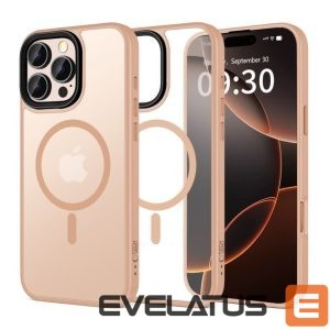 Back panel cover Tech-Protect  Tech-Protect MagMat MagSafe iPhone 16 Pro Max Case - Pink 