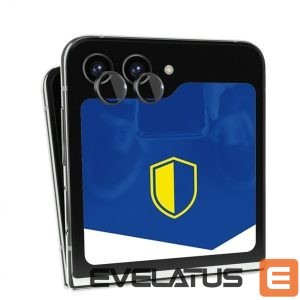 Protective glass 3MK  Tempered Glass for Camera Lens 3mk Lens Protection Pro Black for Samsung Galaxy Z Flip 6 