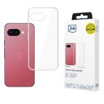 Back panel cover 3MK  3mk Clear Case for Google Pixel 9A - Transparent 