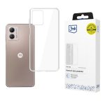 Back panel cover 3MK  3mk Clear Case for Motorola Moto G53 - transparent 