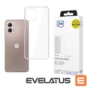 Back panel cover 3MK  3mk Clear Case for Motorola Moto G53 - transparent 