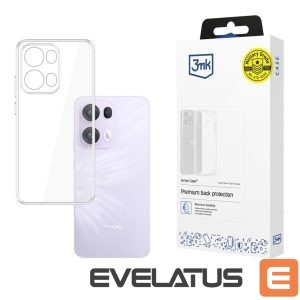 Back panel cover 3MK  3mk Clear Case for Oppo Reno 13 Pro - transparent 