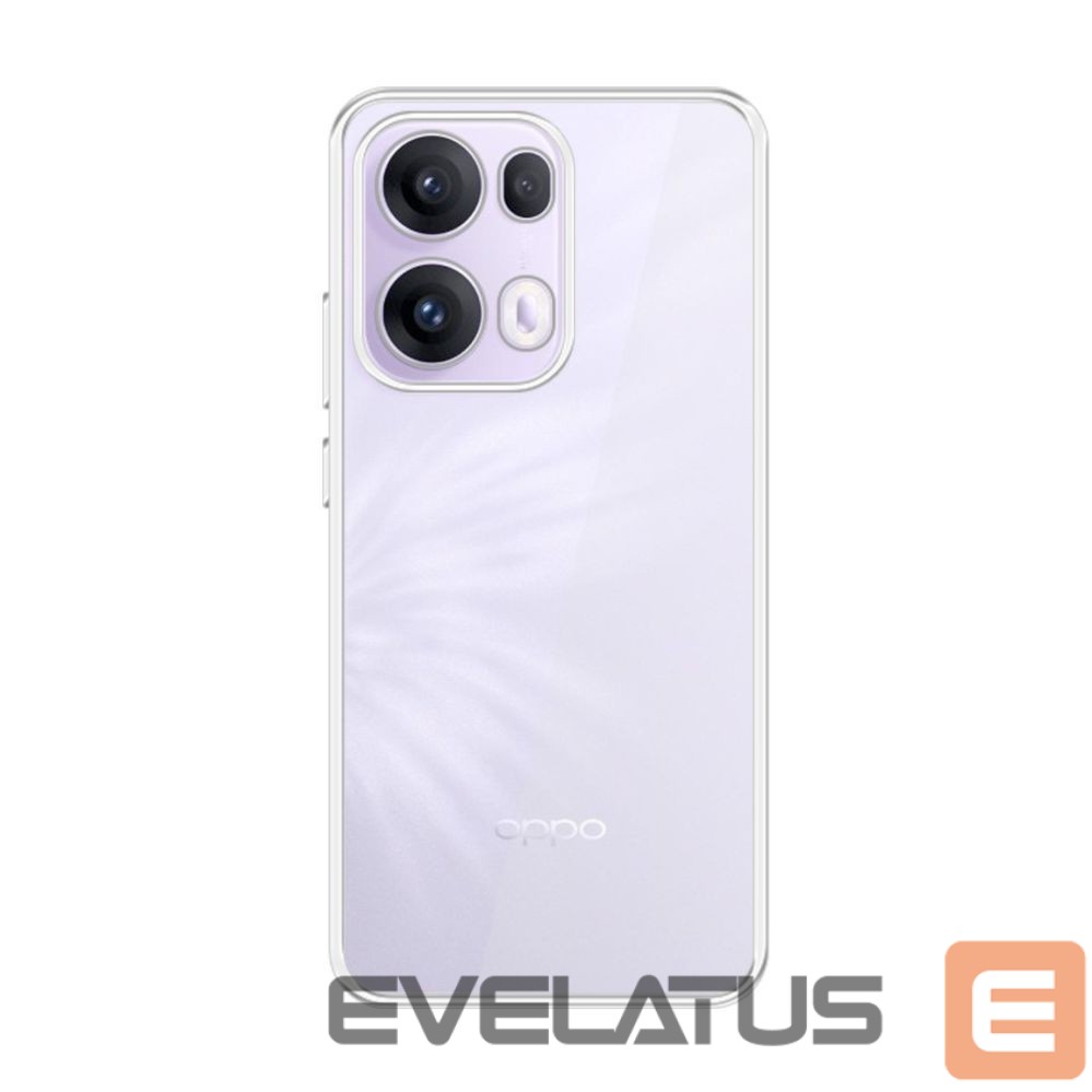 Back panel cover 3MK 3mk Clear Case for Oppo Reno 13 Pro - transparent