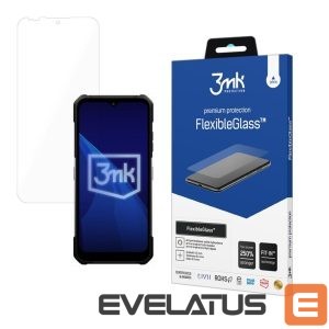 Protective glass 3MK  Hybrid glass 3mk FlexibleGlass  on MyPhone Hammer Construction 2 5G 