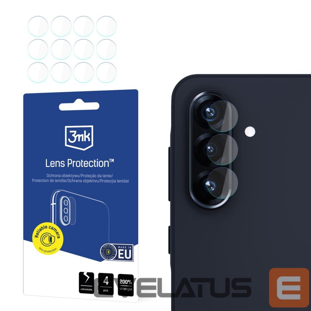 Protective glass 3MK Hybrid Glass for Camera Lens 3mk Lens Protection for Samsung Galaxy A36 5G