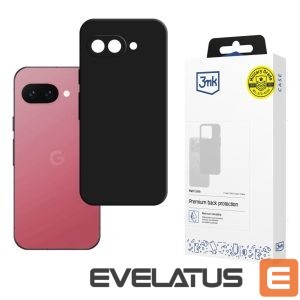 Back panel cover 3MK  3mk Matt Case for Google Pixel 9A - Black 