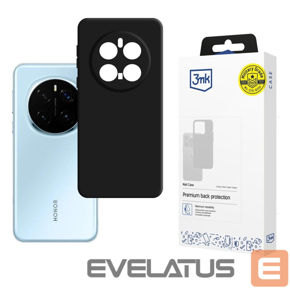 Back panel cover 3MK 3mk Matt Case for Honor Magic 7 Pro - Black