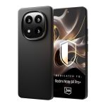 Back panel cover 3MK  3mk Matt Case for Xiaomi Redmi Note 14 Pro+ - black 