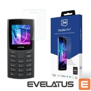 Protective glass 3MK  Matte foil 3mk SilkyMatt Pro  for Nokia 105 (2023) 