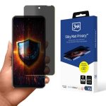 Protective glass 3MK  3mk Silky Matt Privacy  matte privacy screen protector for HTC U23 Pro 