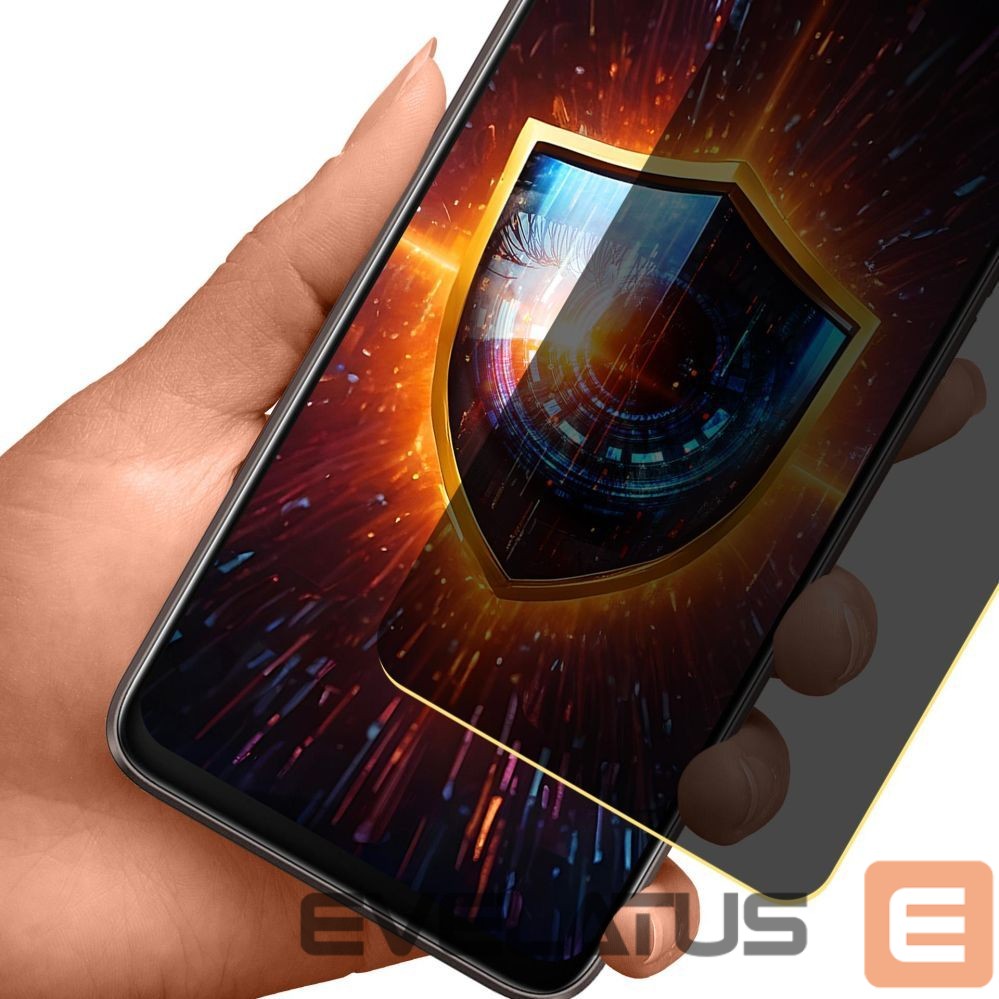 Protective glass 3MK 3mk Silky Matt Privacy matte privacy screen protector for HTC U23 Pro