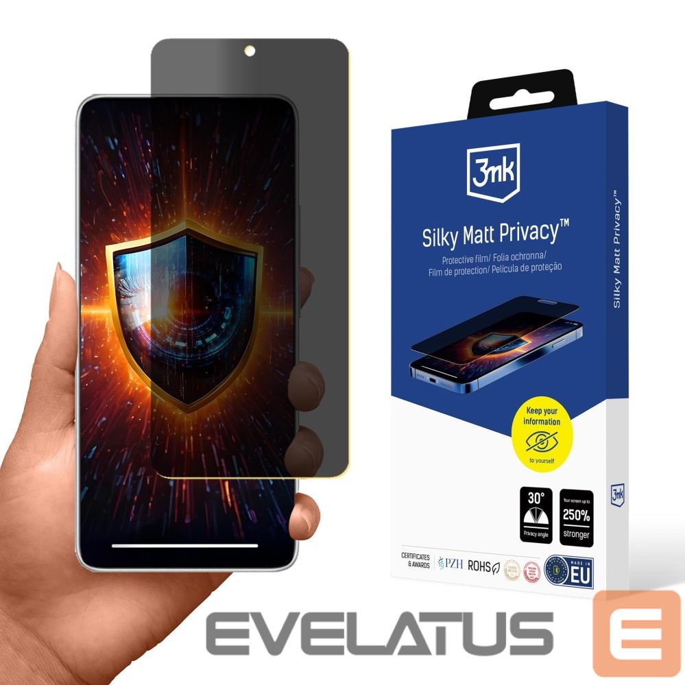 Protective glass 3MK Privacy Film 3mk Silky Matt Privacy for Xiaomi Redmi Note 14 5G