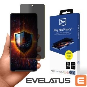 Protective glass 3MK  3mk Silky Matt Privacy  matte privacy screen protector for Asus ROG Phone 9 / 9 Pro 