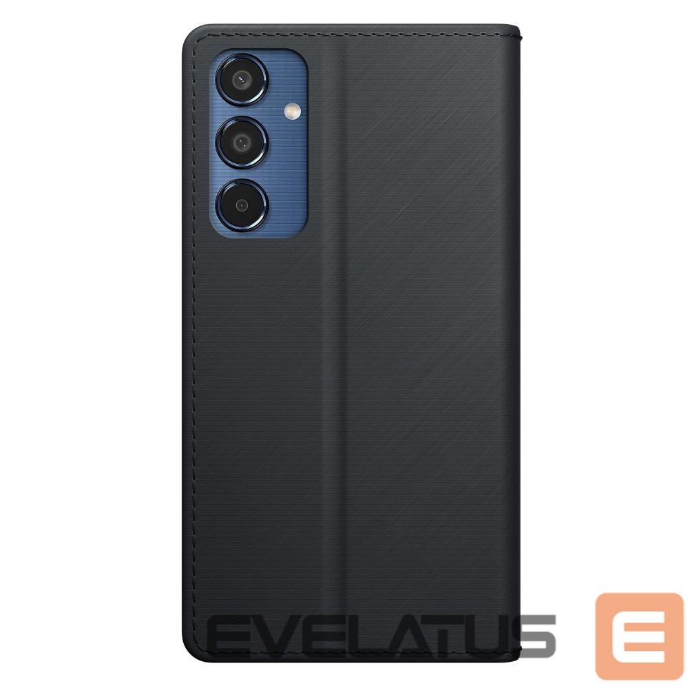 Back panel cover 3MK 3mk Wallet Case for Samsung Galaxy M35 - Black