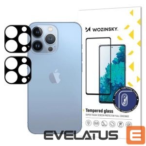 Protective glass Wozinsky  Wozinsky Full Camera Glass for iPhone 17 Air, Set of 2 - Black 