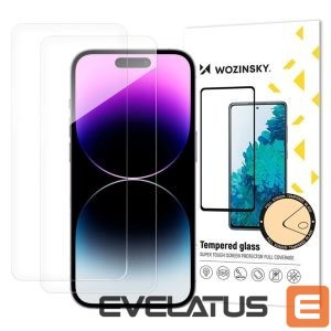 Protective glass Wozinsky  Wozinsky Tempered Glass 2-Pack for iPhone 17 Air 