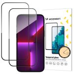 Protective glass Wozinsky  Wozinsky Full Glue Tempered Glass 2-Pack for iPhone 17 Air 