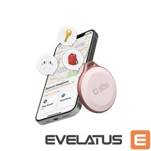 Adapter SBS  SBS Track My Circle Waterproof IP65 Locator Compatible with Apple Find My - Pink 