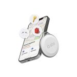 Adapter SBS  SBS Track My Circle Waterproof IP65 Locator Compatible with Apple Find My - White 