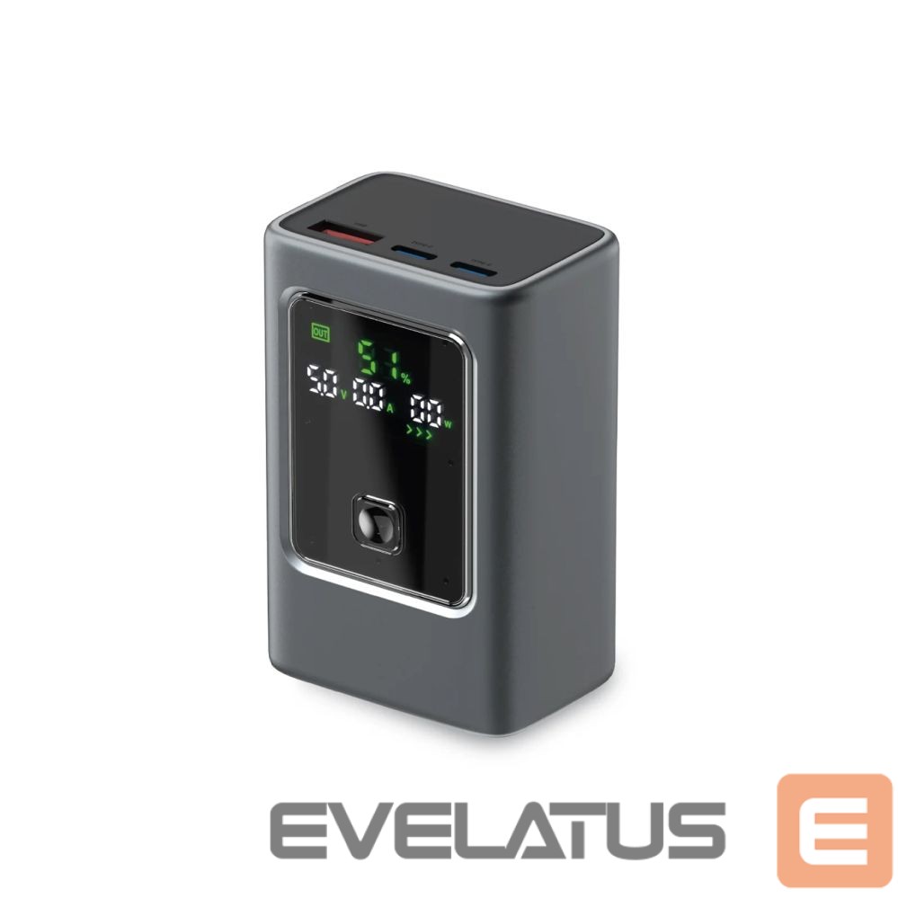 Power bank SBS Powerbank SBS 10000mAh PD 35W with LCD display - gray