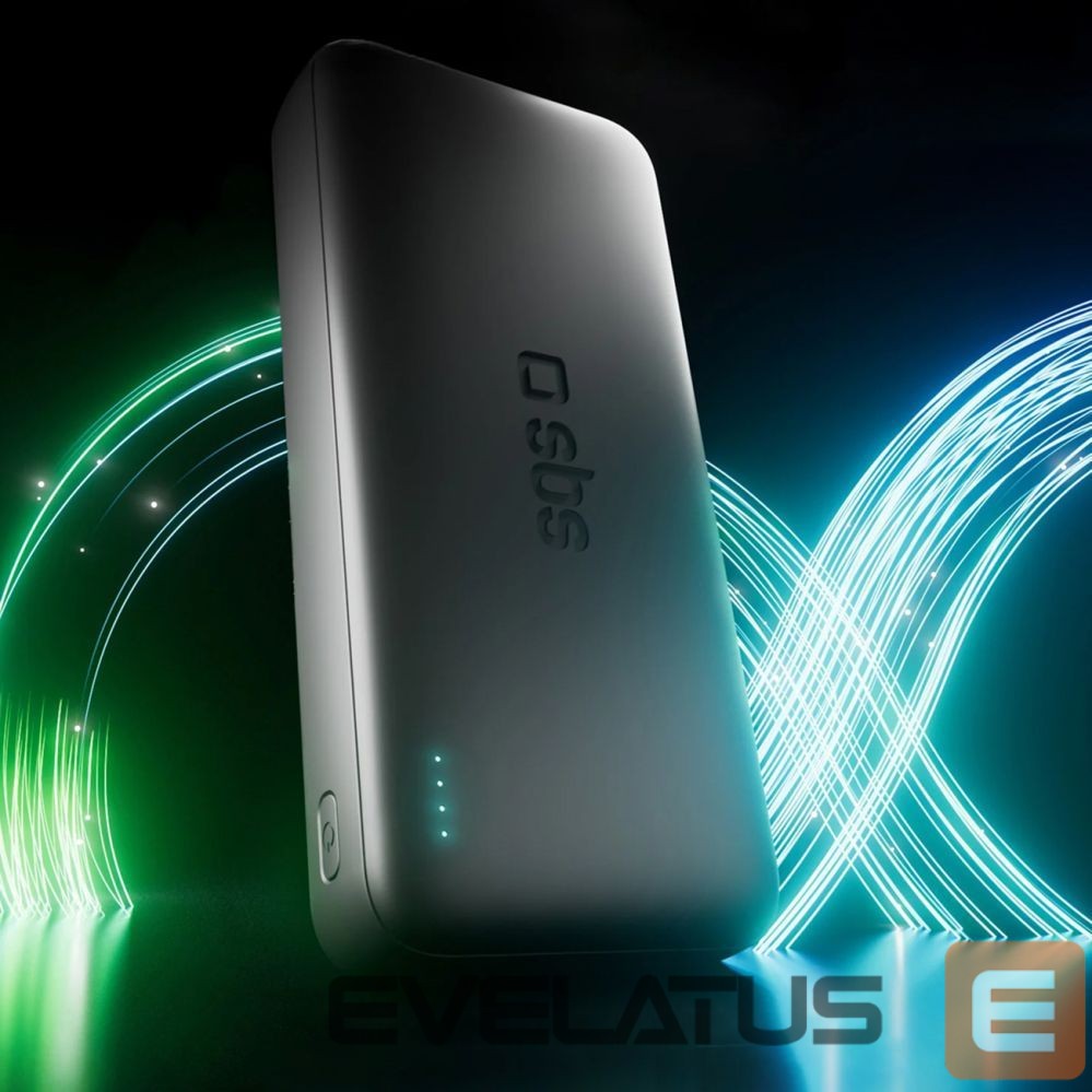 Power bank SBS SBS Infinity Power Bank 20000mAh 10W LiFePo₄ USB-A USB-C - Black