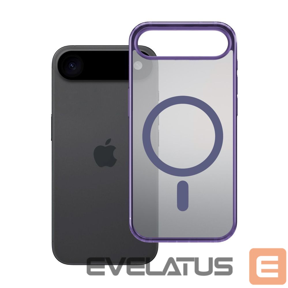 Back panel cover 3MK 3mk Frosty MagCase for iPhone 17 Air - Purple