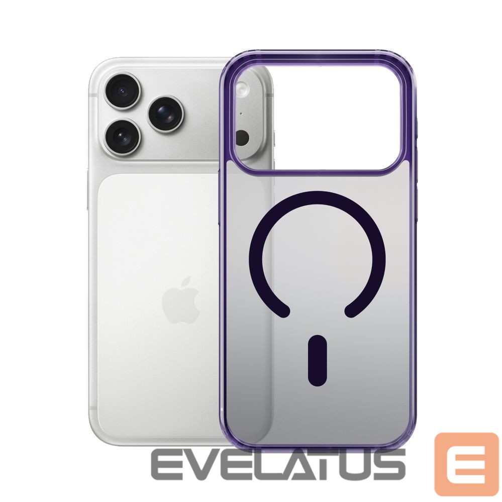 Back panel cover 3MK 3mk Frosty MagCase for iPhone 17 Pro Max - Purple