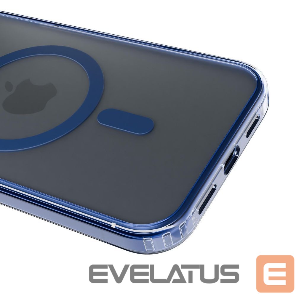 Back panel cover 3MK 3mk Frosty MagCase for iPhone Air - Blue
