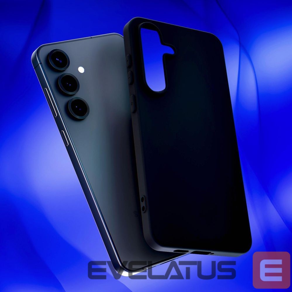 Back panel cover 3MK 3mk Matt Case for Samsung Galaxy S25 FE - Matte Black