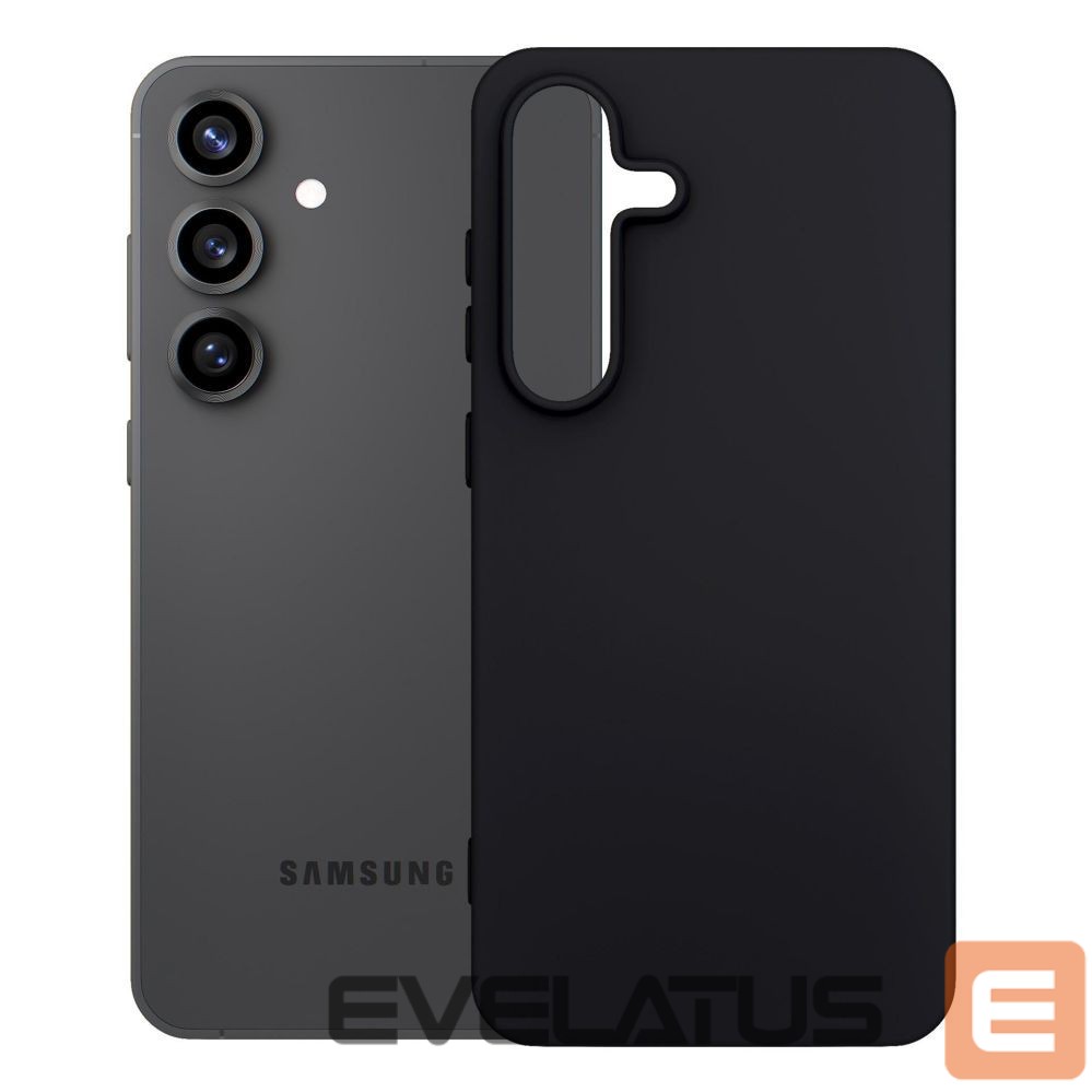 Back panel cover 3MK 3mk Matt Case for Samsung Galaxy S25 FE - Matte Black