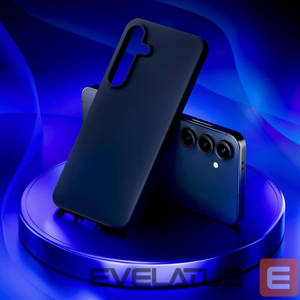 Back panel cover 3MK 3mk Matt Case for Samsung Galaxy S25 FE - Matte Black