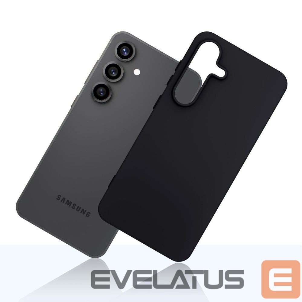 Back panel cover 3MK 3mk Matt Case for Samsung Galaxy S25 FE - Matte Black