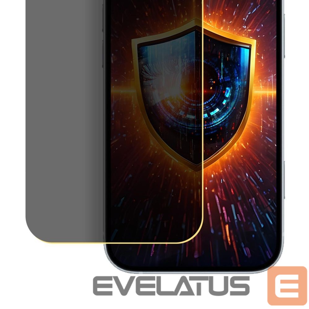 Protective glass 3MK 3mk Silky Matt Privacy Screen Protector for Apple iPhone 17 Pro