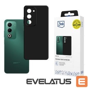 Back panel cover 3MK  3mk Matt Case for Oppo A5 5G - Black 