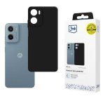 Back panel cover 3MK  3mk Matt Case for Motorola Moto G05 / E15 G4 - Matte Black 